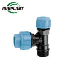 water knockout trap ISO 9001 COC irrigation HDPE pe WATER PIPE FITTINGS